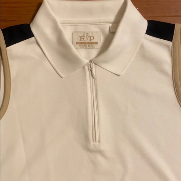 EP Pro Tour Tech Sleeveless Collared Golf Polo‎ Top​ - Picture 6 of 12